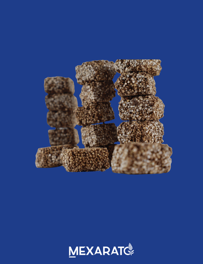 Cubitos de amaranto con chocolate con proteína 70g